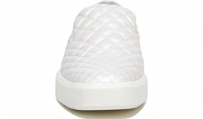Franco Sarto Sarto Prato 3 Slip On Platform Sneaker Pearl Leather