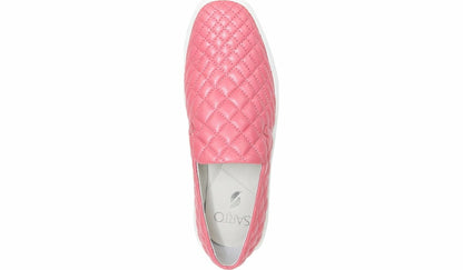 Franco Sarto Sarto Prato 3 Slip On Platform Sneaker Pink Leather