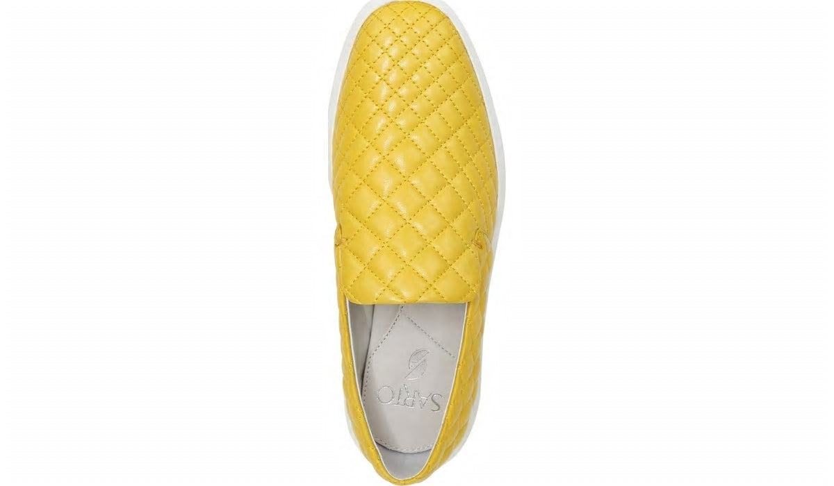 Franco Sarto Sarto Prato 3 Slip On Platform Sneaker Sunny Leather