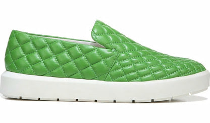 Franco Sarto Sarto Prato 3 Slip On Platform Sneaker Acid Green Leather