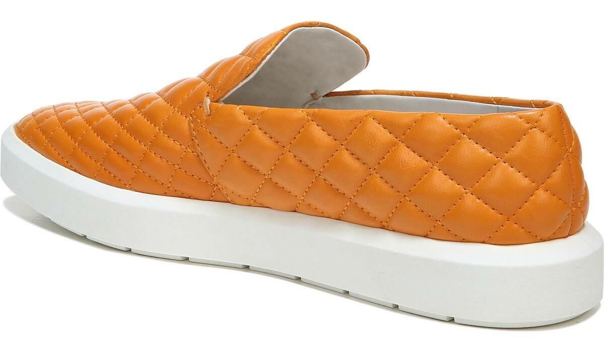 Franco Sarto Sarto Prato 3 Slip On Platform Sneaker Orange Leather