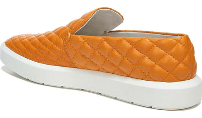 Franco Sarto Sarto Prato 3 Slip On Platform Sneaker Orange Leather