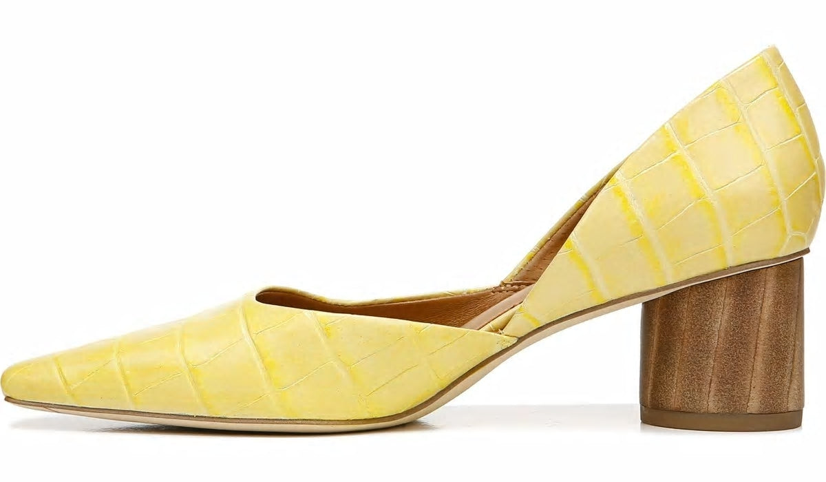 Franco Sarto Sarto Rita Pump Lemonade Crocco Leather