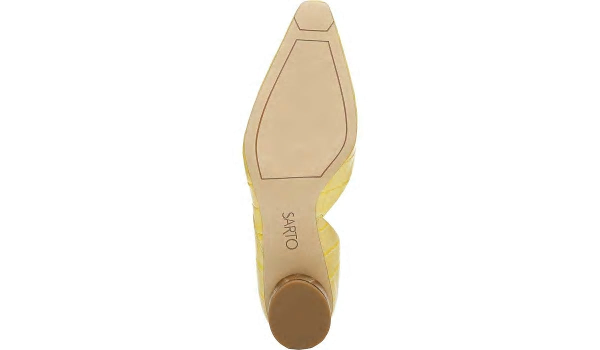 Franco Sarto Sarto Rita Pump Lemonade Crocco Leather
