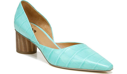 Franco Sarto Sarto Rita Pump Aqua Crocco Leather
