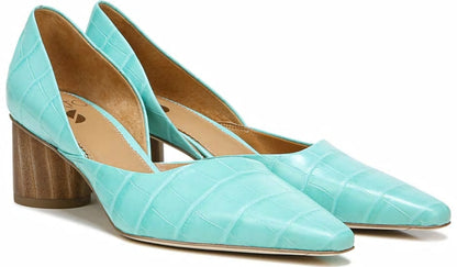 Franco Sarto Sarto Rita Pump Aqua Crocco Leather