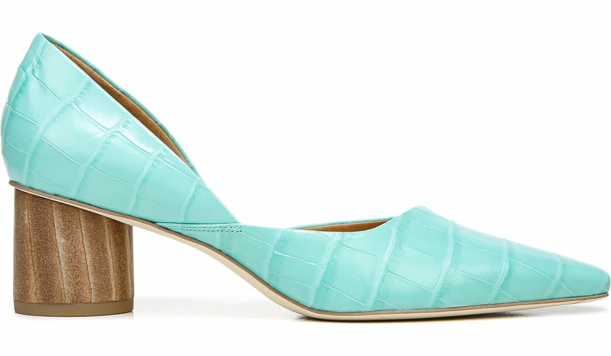 Franco Sarto Sarto Rita Pump Aqua Crocco Leather