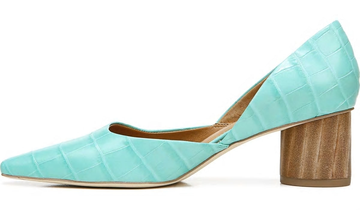 Franco Sarto Sarto Rita Pump Aqua Crocco Leather