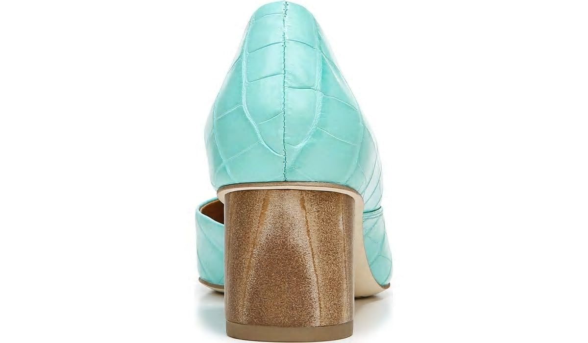 Franco Sarto Sarto Rita Pump Aqua Crocco Leather