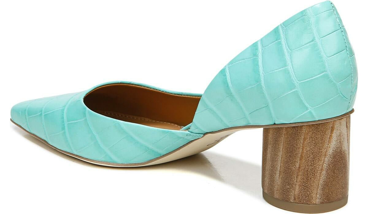 Franco Sarto Sarto Rita Pump Aqua Crocco Leather