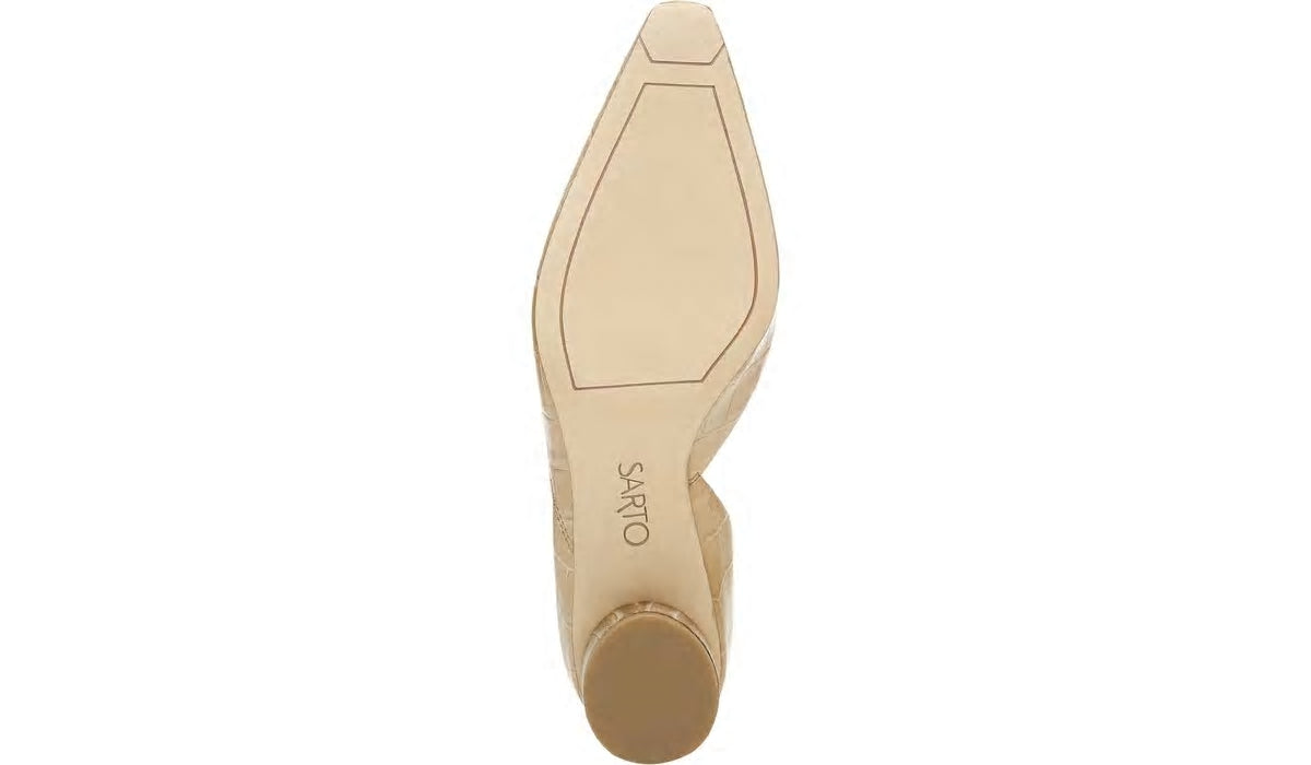 Franco Sarto Sarto Rita Pump Sand Crocco Leather