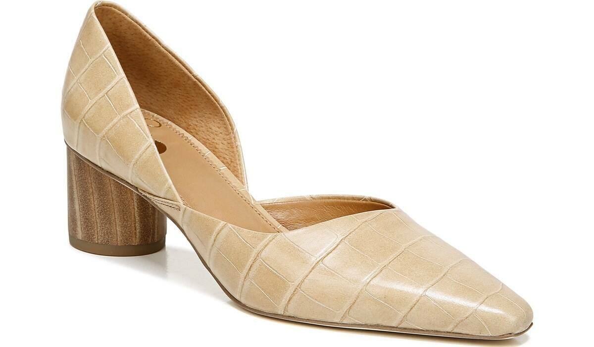Franco Sarto Sarto Rita Pump Sand Crocco Leather
