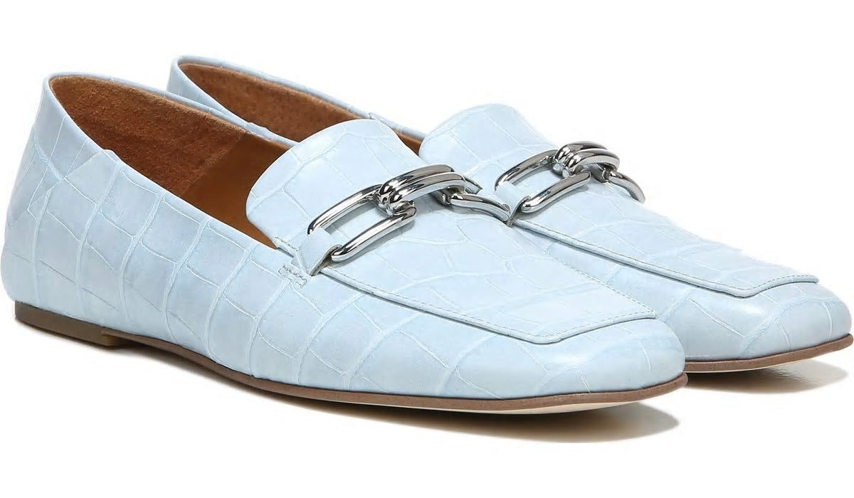 Franco Sarto Sarto Tamra Loafer Airy Blue Crocco Leather