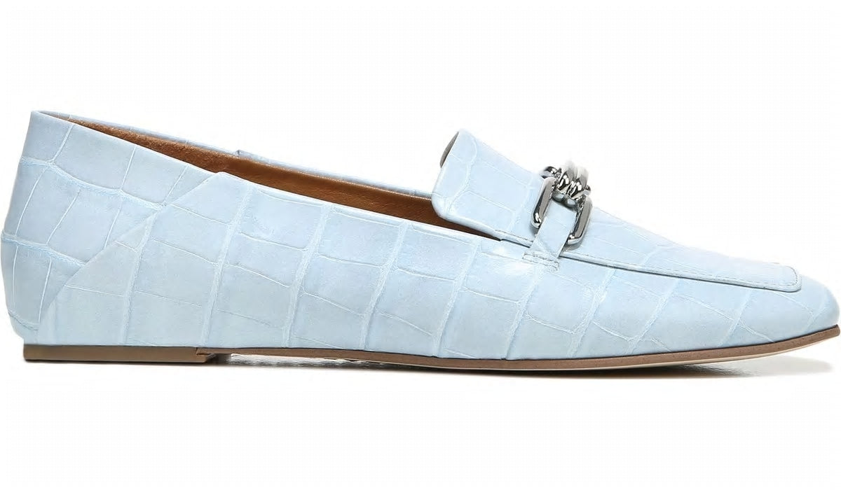 Franco Sarto Sarto Tamra Loafer Airy Blue Crocco Leather