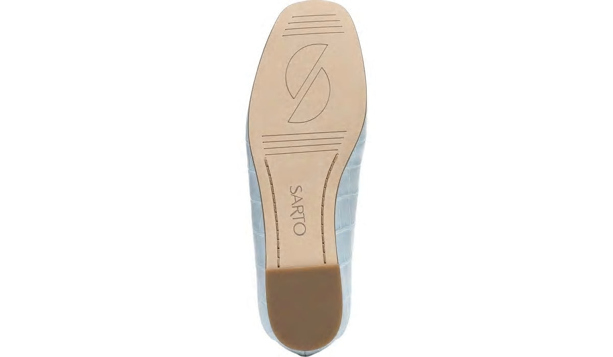 Franco Sarto Sarto Tamra Loafer Airy Blue Crocco Leather
