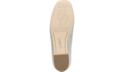 Franco Sarto Sarto Tamra Loafer Silver Fabric