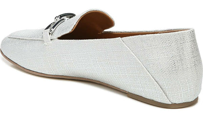 Franco Sarto Sarto Tamra Loafer Silver Fabric