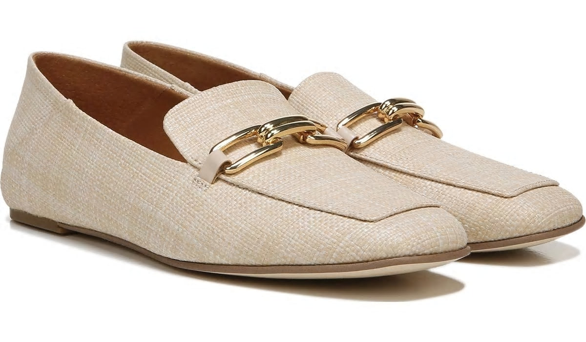 Franco Sarto Sarto Tamra Loafer Oatmeal Raffia
