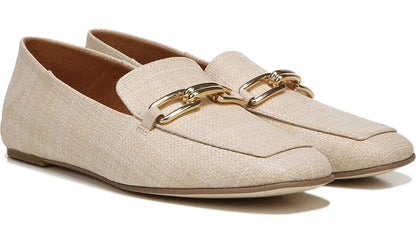 Franco Sarto Sarto Tamra Loafer Oatmeal Raffia