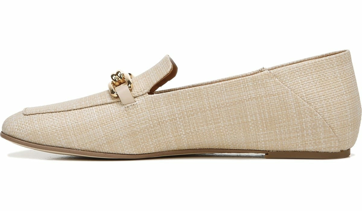 Franco Sarto Sarto Tamra Loafer Oatmeal Raffia