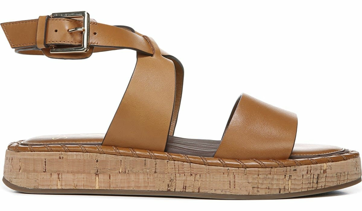 Franco Sarto Sarto Zarlo Platform Sandal Cuoio Leather