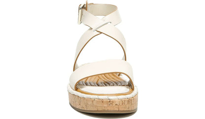 Franco Sarto Sarto Zarlo Platform Sandal Cream Leather