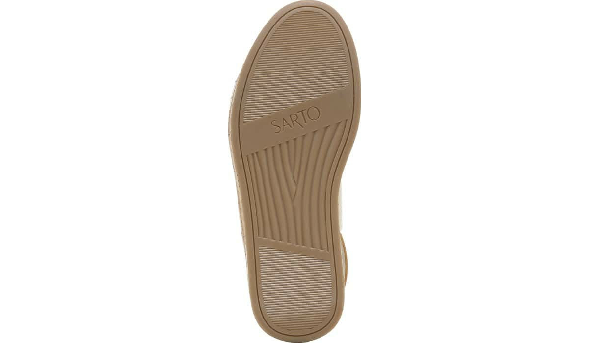 Franco Sarto Sarto Zarlo Platform Sandal Cream Leather