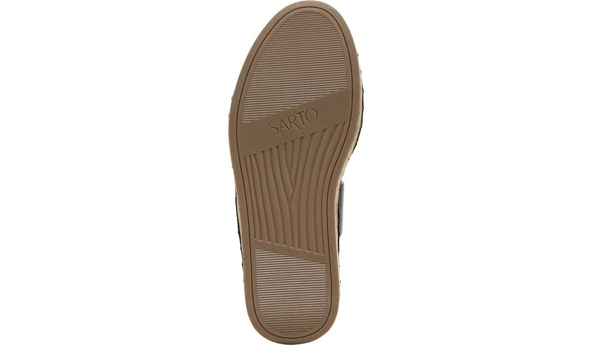 Franco Sarto Sarto Zarlo Platform Sandal Black Leather