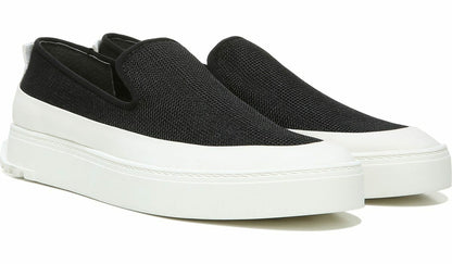 Franco Sarto Sarto Debra 2 Platform Slip On Sneaker Black Fabric