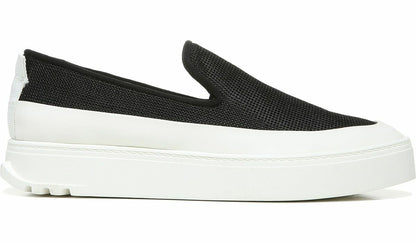 Franco Sarto Sarto Debra 2 Platform Slip On Sneaker Black Fabric