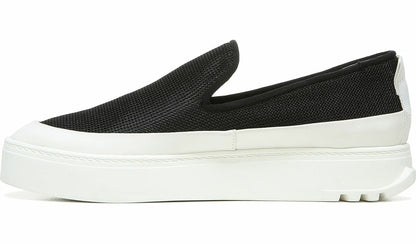 Franco Sarto Sarto Debra 2 Platform Slip On Sneaker Black Fabric