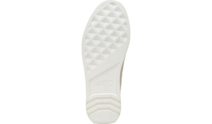 Franco Sarto Sarto Debra 2 Platform Slip On Sneaker White Fabric