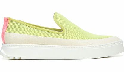 Franco Sarto Sarto Debra 2 Platform Slip On Sneaker Citron Leather