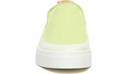 Franco Sarto Sarto Debra 2 Platform Slip On Sneaker Citron Leather