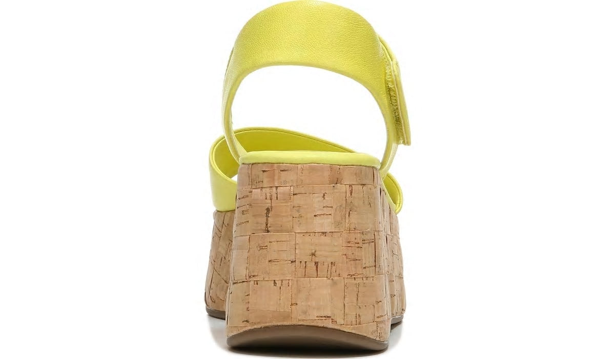 Franco Sarto Sarto Demi 2 Platform Wedge Sandal Limeade Leather