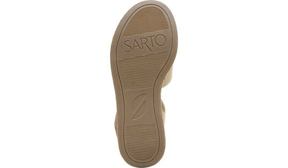 Franco Sarto Sarto Demi 2 Platform Wedge Sandal Sand Suede