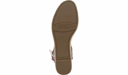 Franco Sarto Sarto Lexie 3 Espadrille Platform Sandal Multi Leather