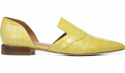 Franco Sarto Sarto Toby D'Orsay Flat Lemonade Leather