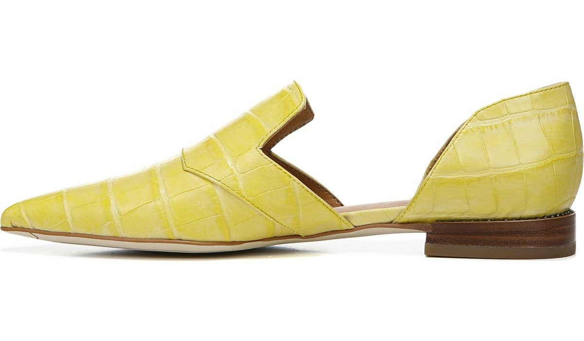 Franco Sarto Sarto Toby D'Orsay Flat Lemonade Leather