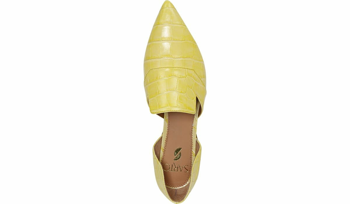 Franco Sarto Sarto Toby D'Orsay Flat Lemonade Leather