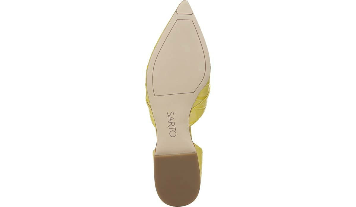 Franco Sarto Sarto Toby D'Orsay Flat Lemonade Leather