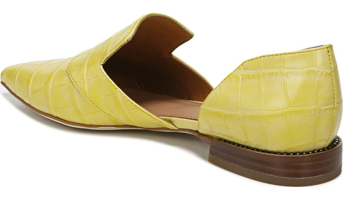Franco Sarto Sarto Toby D'Orsay Flat Lemonade Leather