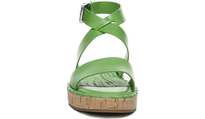 Franco Sarto Sarto Zarlo Platform Sandal Acid Green Leather