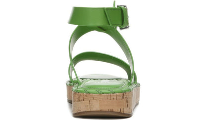 Franco Sarto Sarto Zarlo Platform Sandal Acid Green Leather