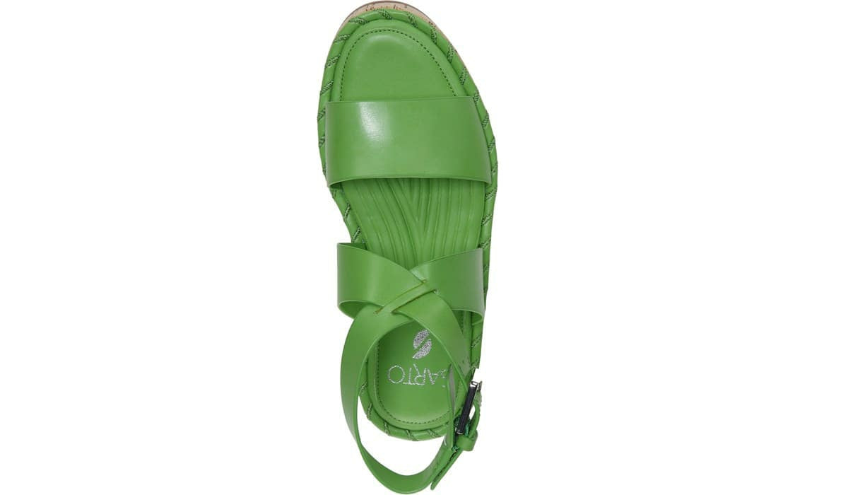 Franco Sarto Sarto Zarlo Platform Sandal Acid Green Leather