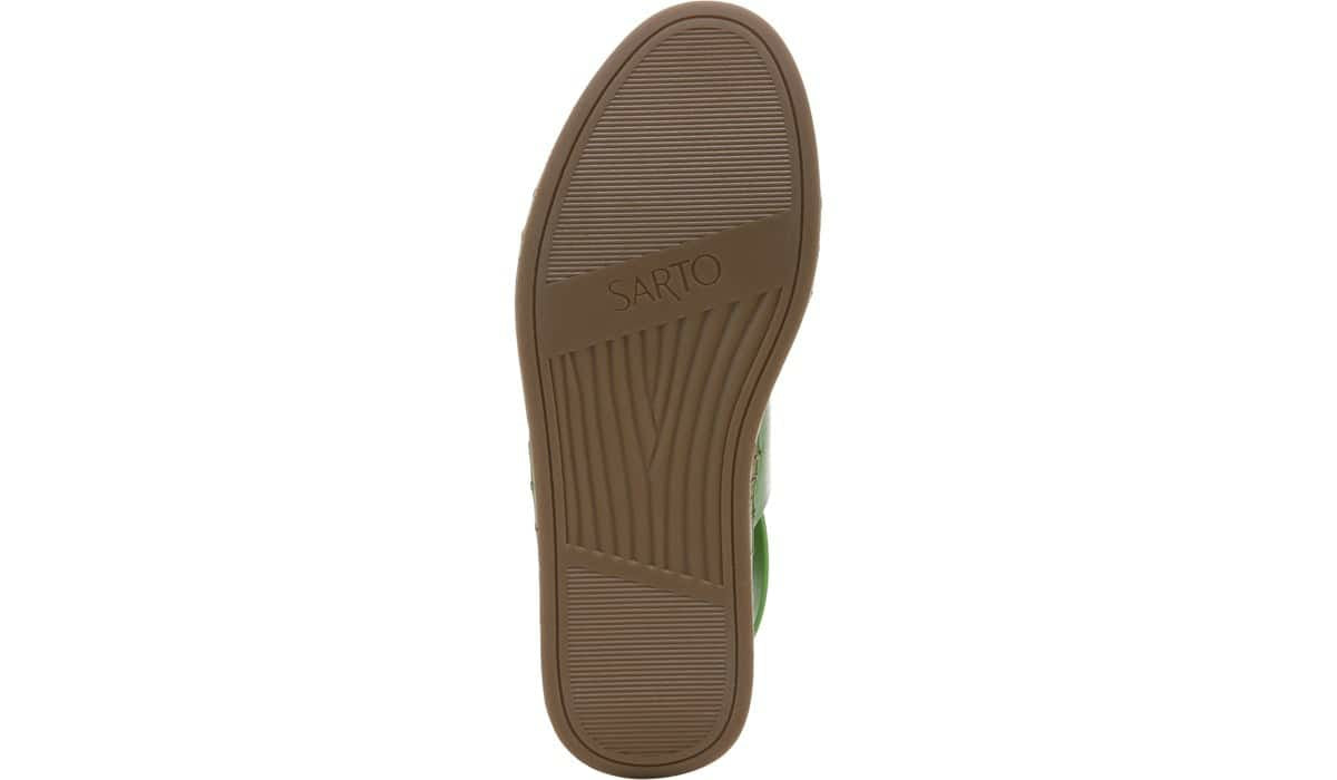 Franco Sarto Sarto Zarlo Platform Sandal Acid Green Leather