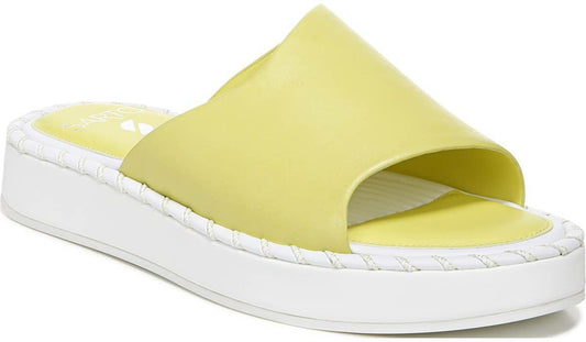 Franco Sarto Sarto Zoe Slide Sandal Limeade Leather