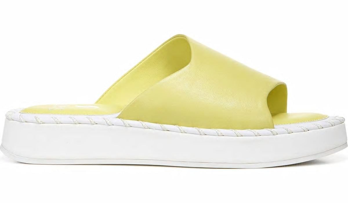 Franco Sarto Sarto Zoe Slide Sandal Limeade Leather