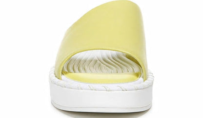 Franco Sarto Sarto Zoe Slide Sandal Limeade Leather