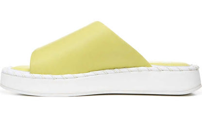 Franco Sarto Sarto Zoe Slide Sandal Limeade Leather